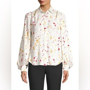 Equipment XS Marcilly Floral Print Button Down Shirt